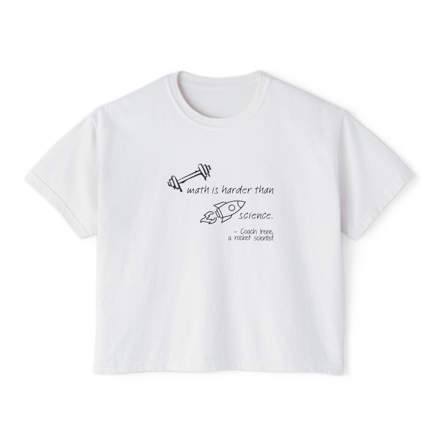 Barbell Math Women's Boxy Tee