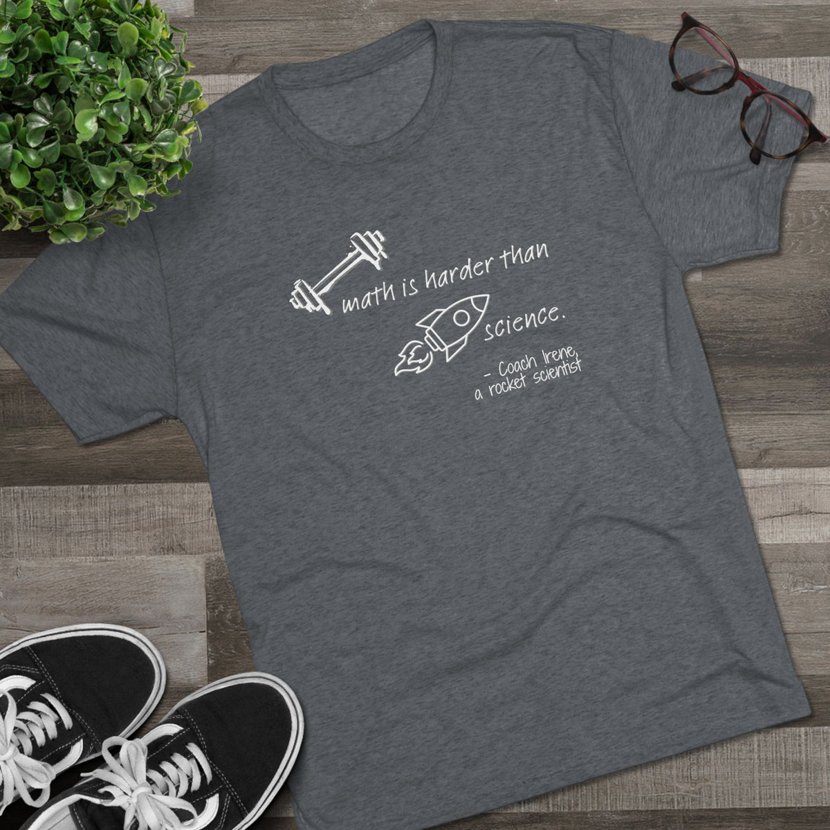 Barbell Math Tee