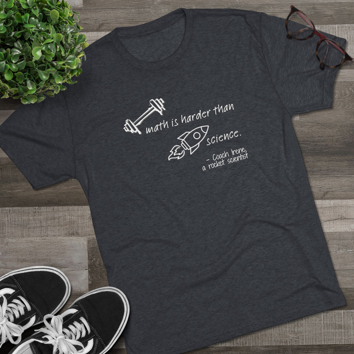 Barbell Math Tee