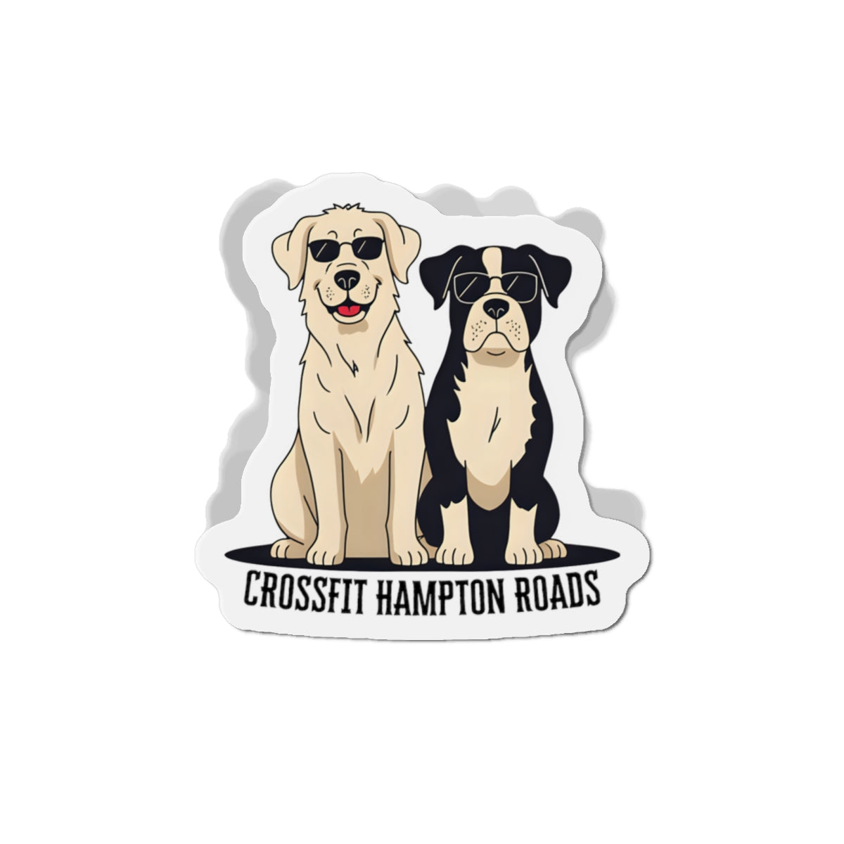 CFHR Sunny Dogs Die-Cut Magnets
