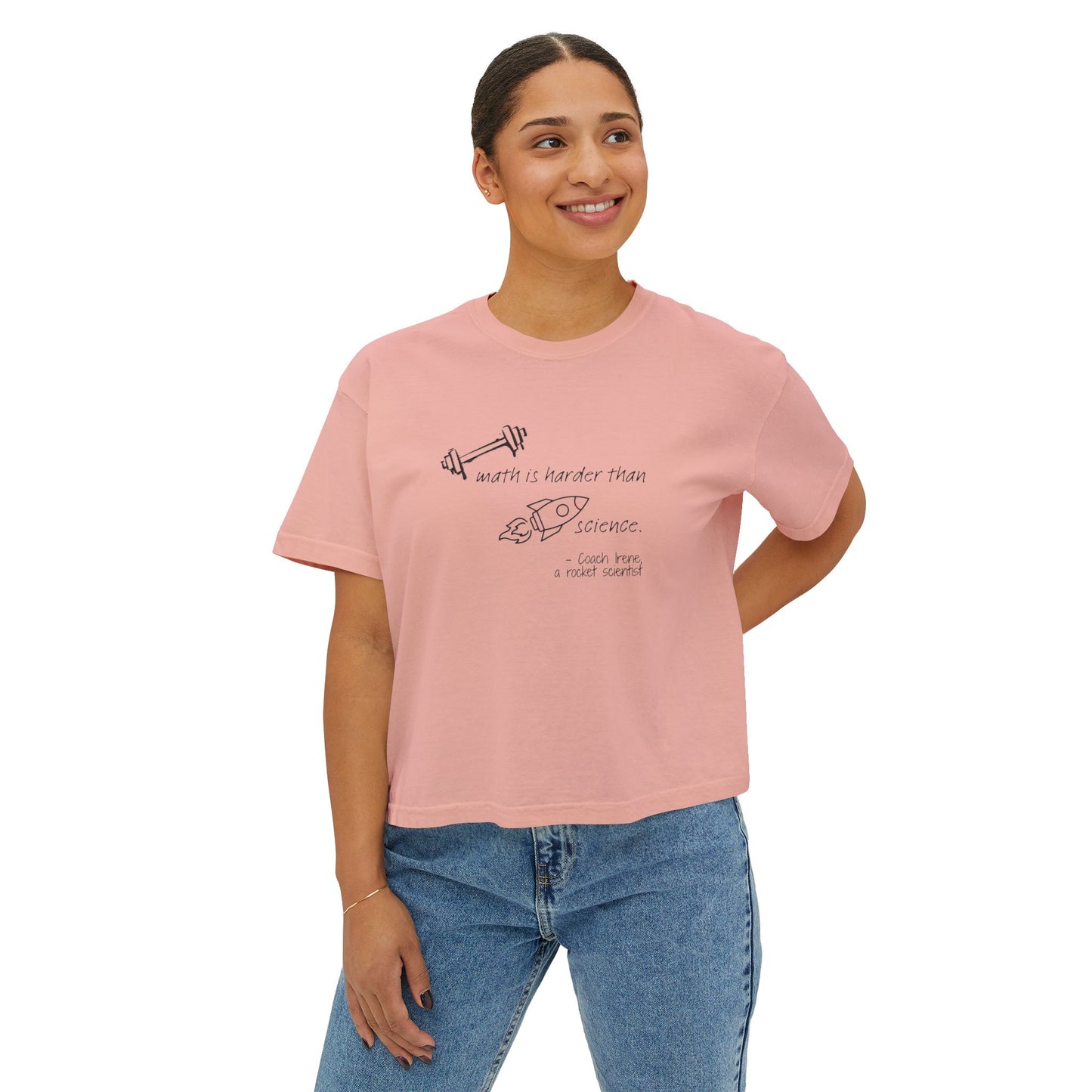 Barbell Math Women's Boxy Tee