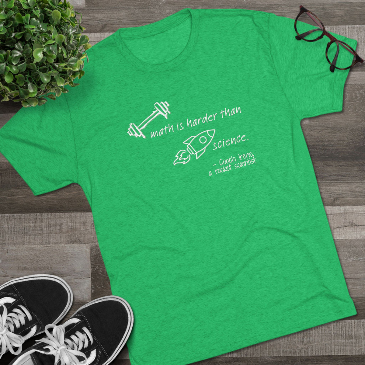 Barbell Math Tee