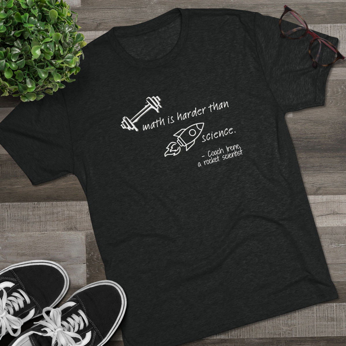 Barbell Math Tee