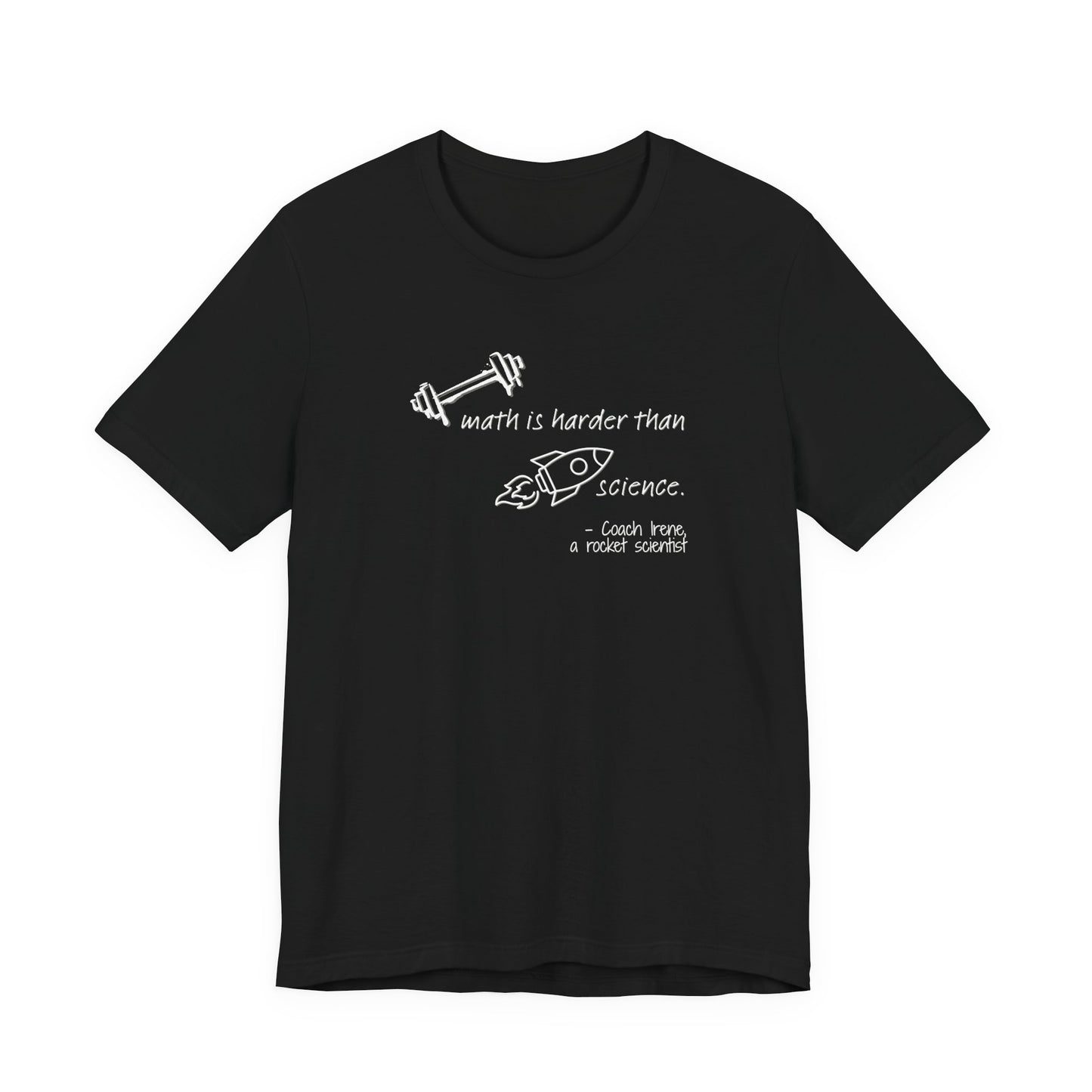Barbell Math Unisex Short Sleeve Tee