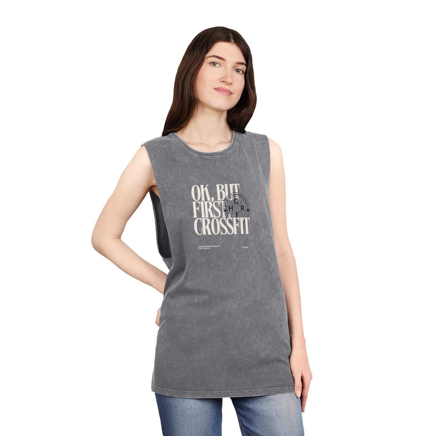 COACH But First CrossFit Muscle Tank